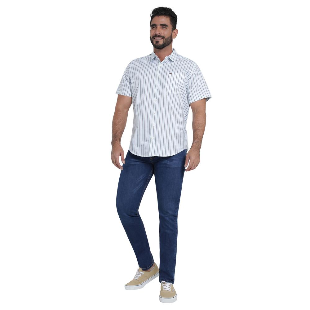 Foto 5 pulgar | Camisa Casual Lee Slim Fit 443 Azul para Hombre