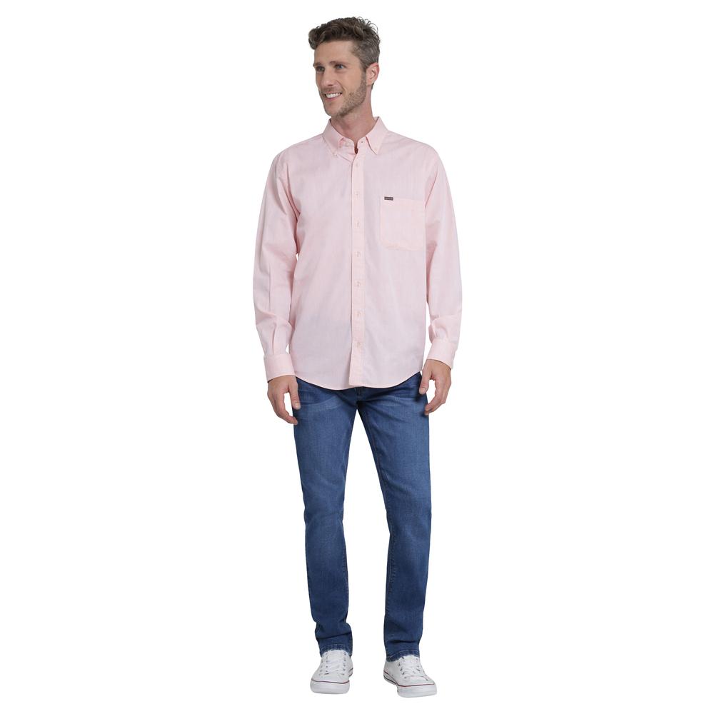 Foto 5 pulgar | Camisa Casual Lee Regular Fit 428 Coral para Hombre