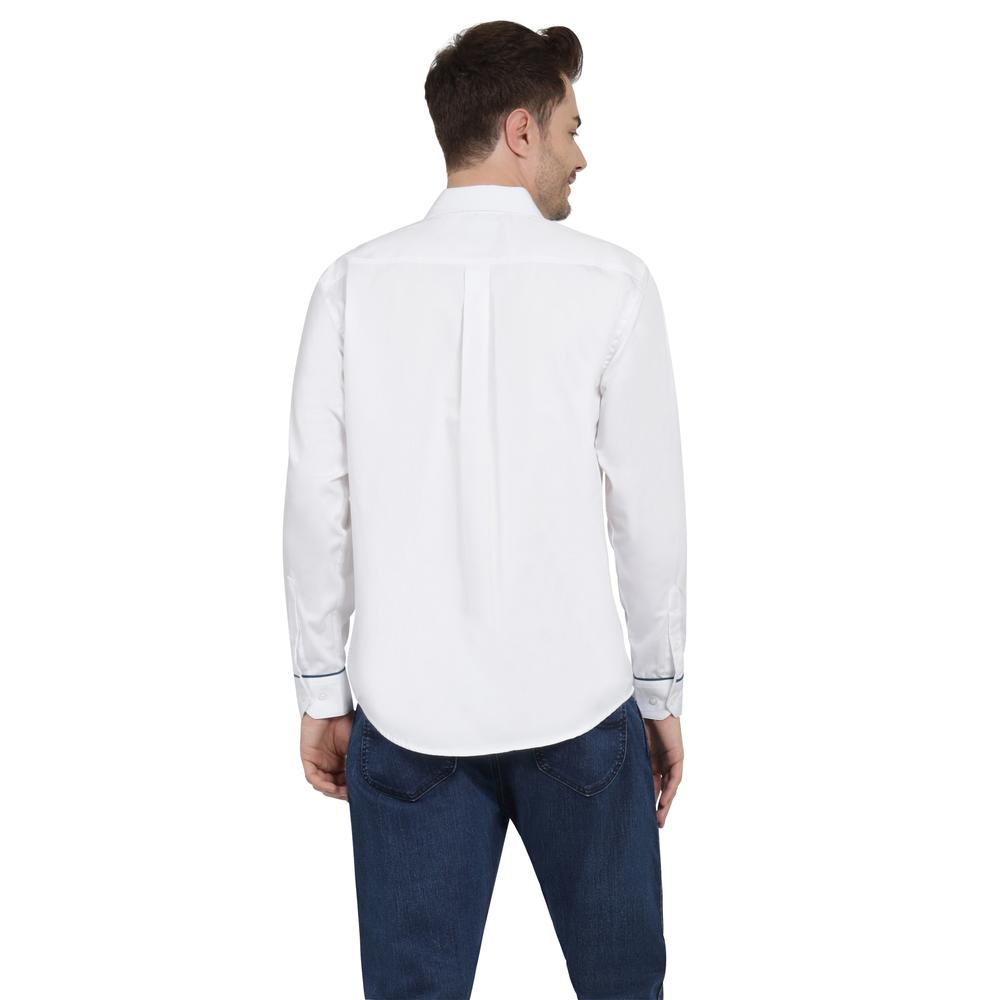 Foto 4 pulgar | Camisa Casual Lee Regular Fit W10 Blanca para Hombre