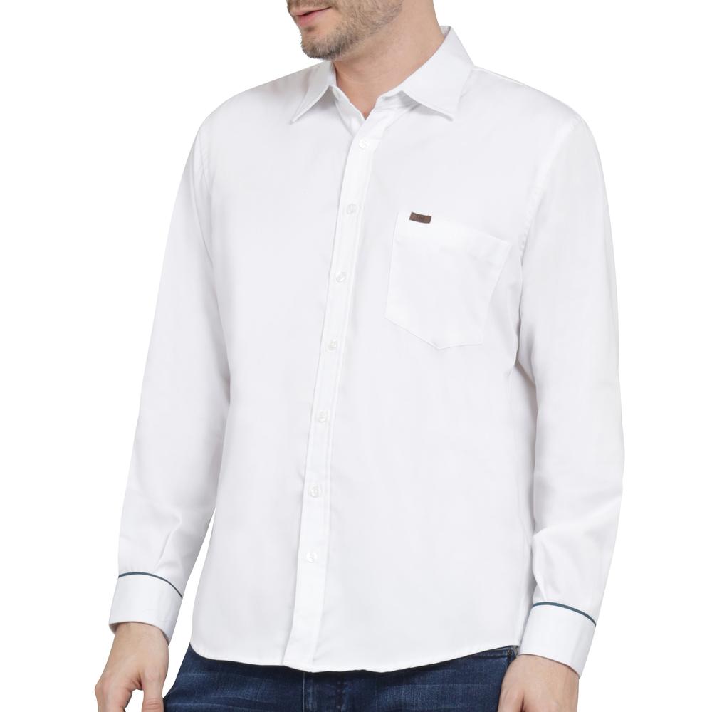 Foto 6 pulgar | Camisa Casual Lee Regular Fit W10 Blanca para Hombre