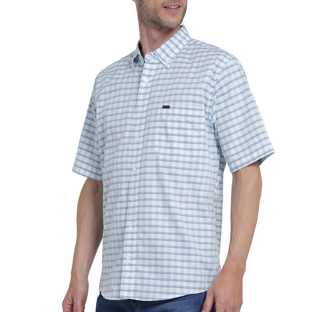 Foto 6 pulgar | Camisa Casual Lee Regular Fit 433 color Verde para Hombre