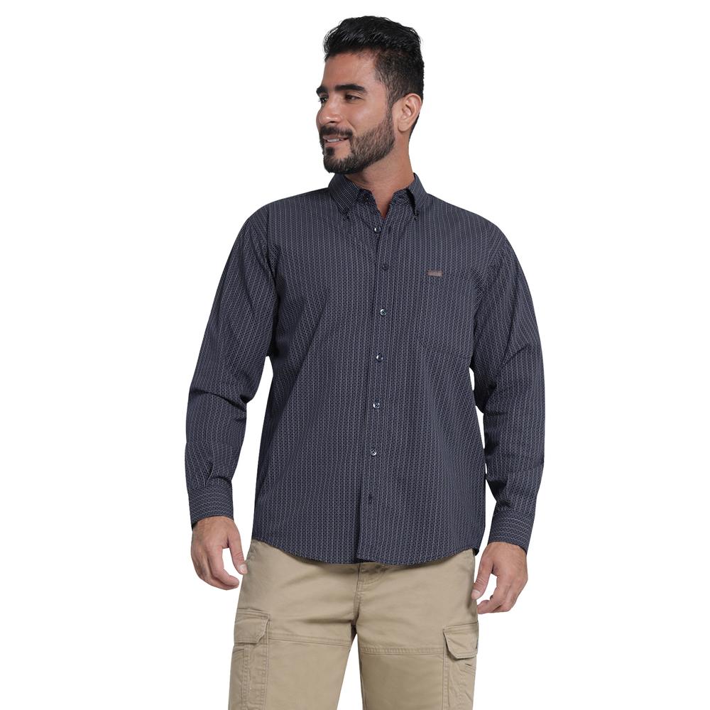 Foto 2 pulgar | Camisa Casual Lee Regular Fit 441 Azul Marino para Hombre