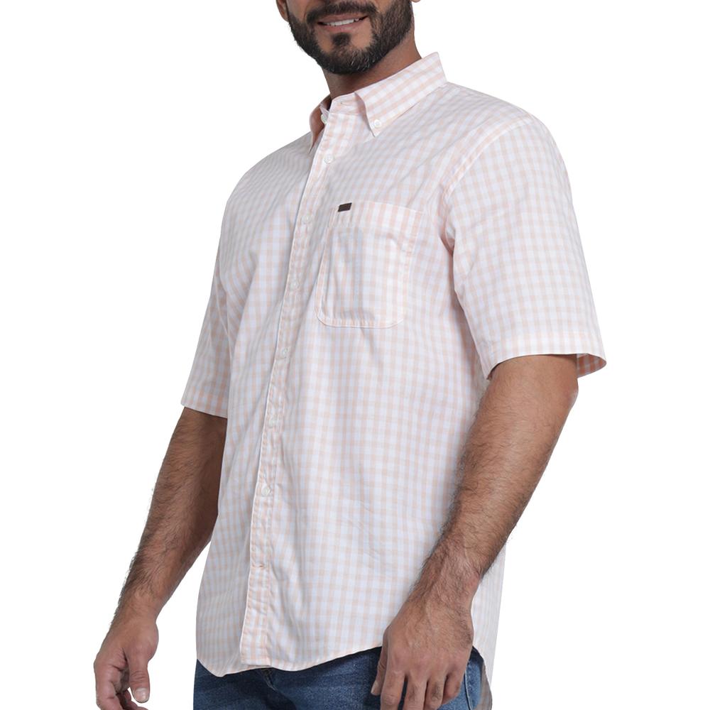 Foto 6 pulgar | Camisa Lee Naranja Regular Fit para Hombre