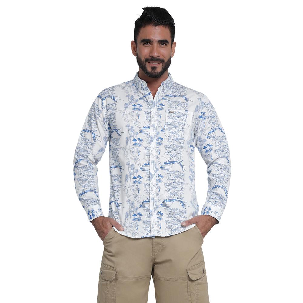 Foto 2 pulgar | Camisa Casual Lee Ultra Slim 414 Blanca para Hombre