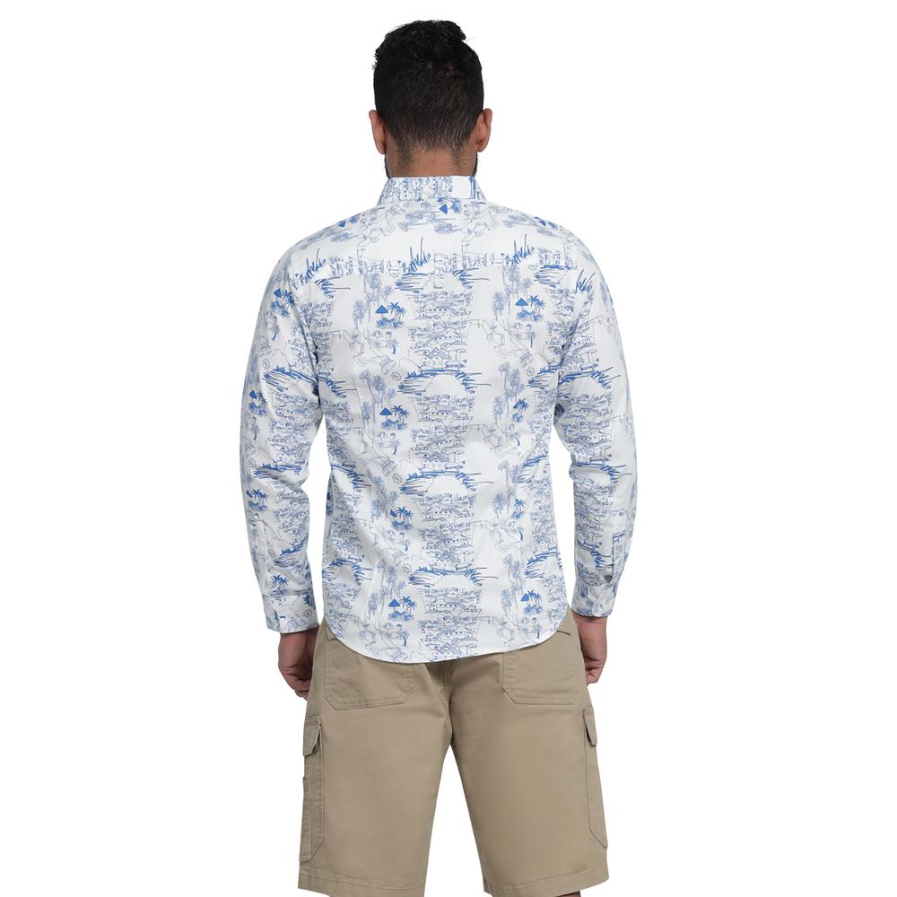 Foto 4 pulgar | Camisa Casual Lee Ultra Slim 414 Blanca para Hombre