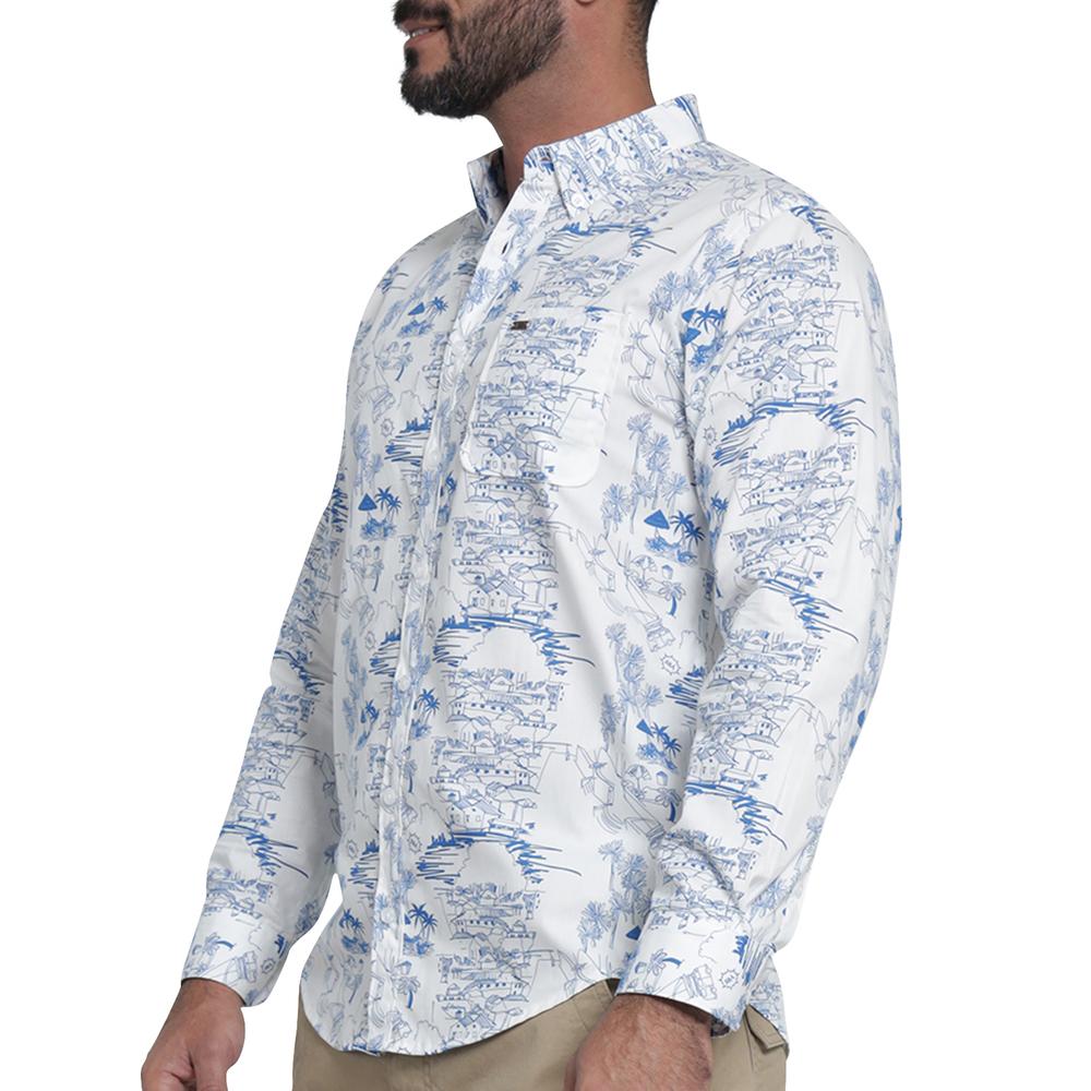 Foto 6 pulgar | Camisa Casual Lee Ultra Slim 414 Blanca para Hombre