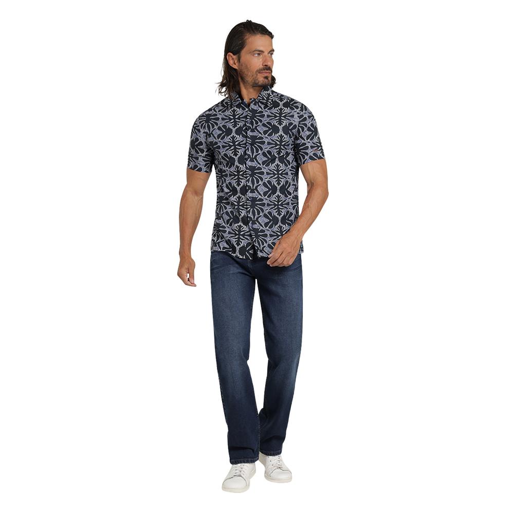 Foto 2 | Camisa Casual Lee Ultra Slim 445 Azul Marino para Hombre