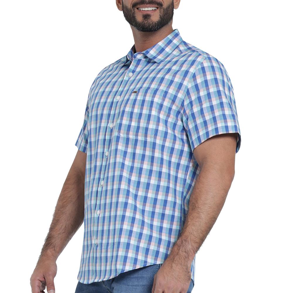 Foto 6 pulgar | Camisa Casual Lee Slim Fit 444 Azul para Hombre