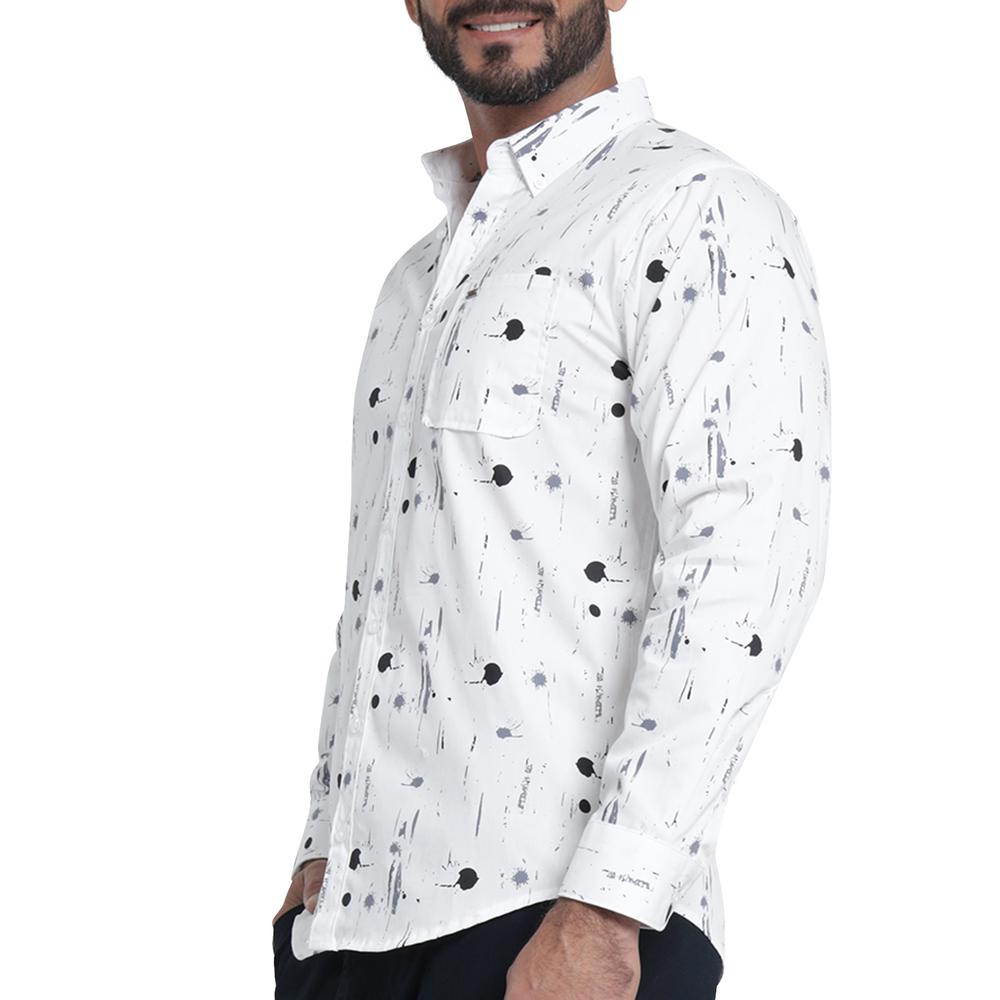 Foto 5 | Camisa Casual Lee Ultra Slim 410 Blanco para Hombre