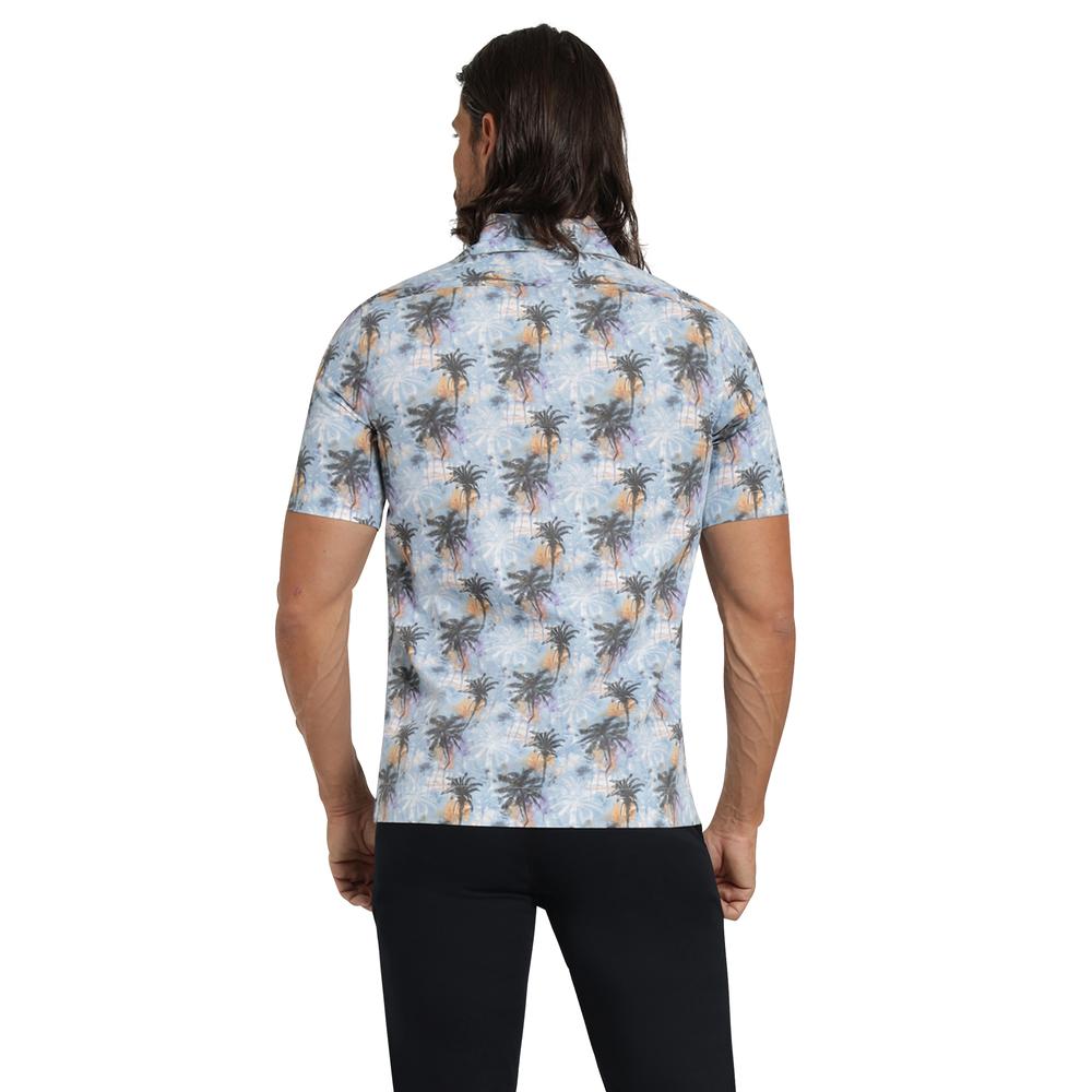 Foto 3 | Camisa Lee Azul Slim para Hombre