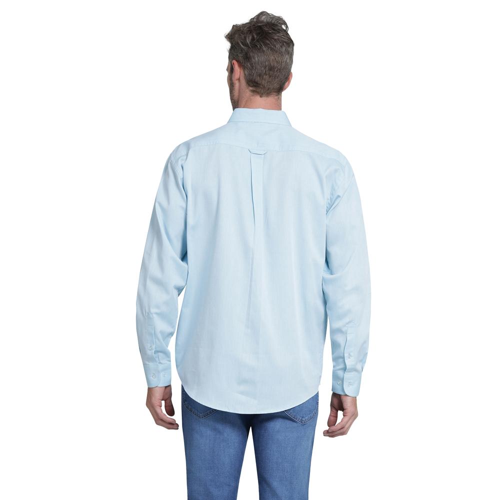 Foto 4 pulgar | Camisa Lee Azul Regular Fit para Hombre