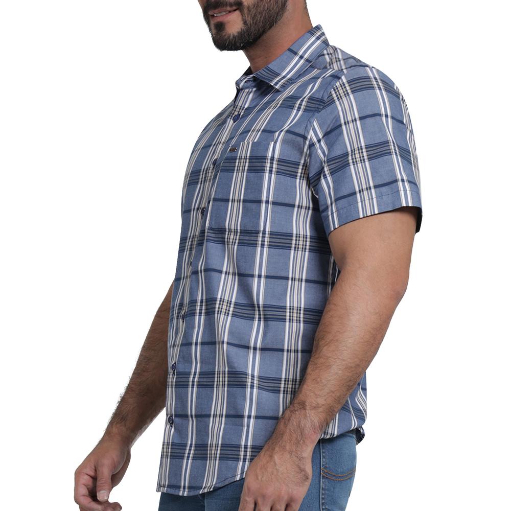 Foto 6 pulgar | Camisa Lee Azul Slim Fit para Hombre