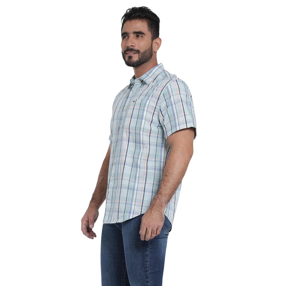 Foto 3 pulgar | Camisa Lee Verde Slim Fit para Hombre