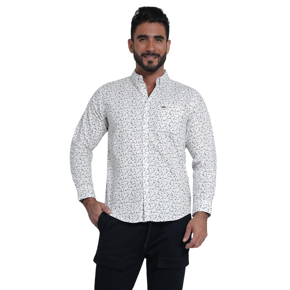 Foto 2 pulgar | Camisa Lee Slim Blanca para Hombre