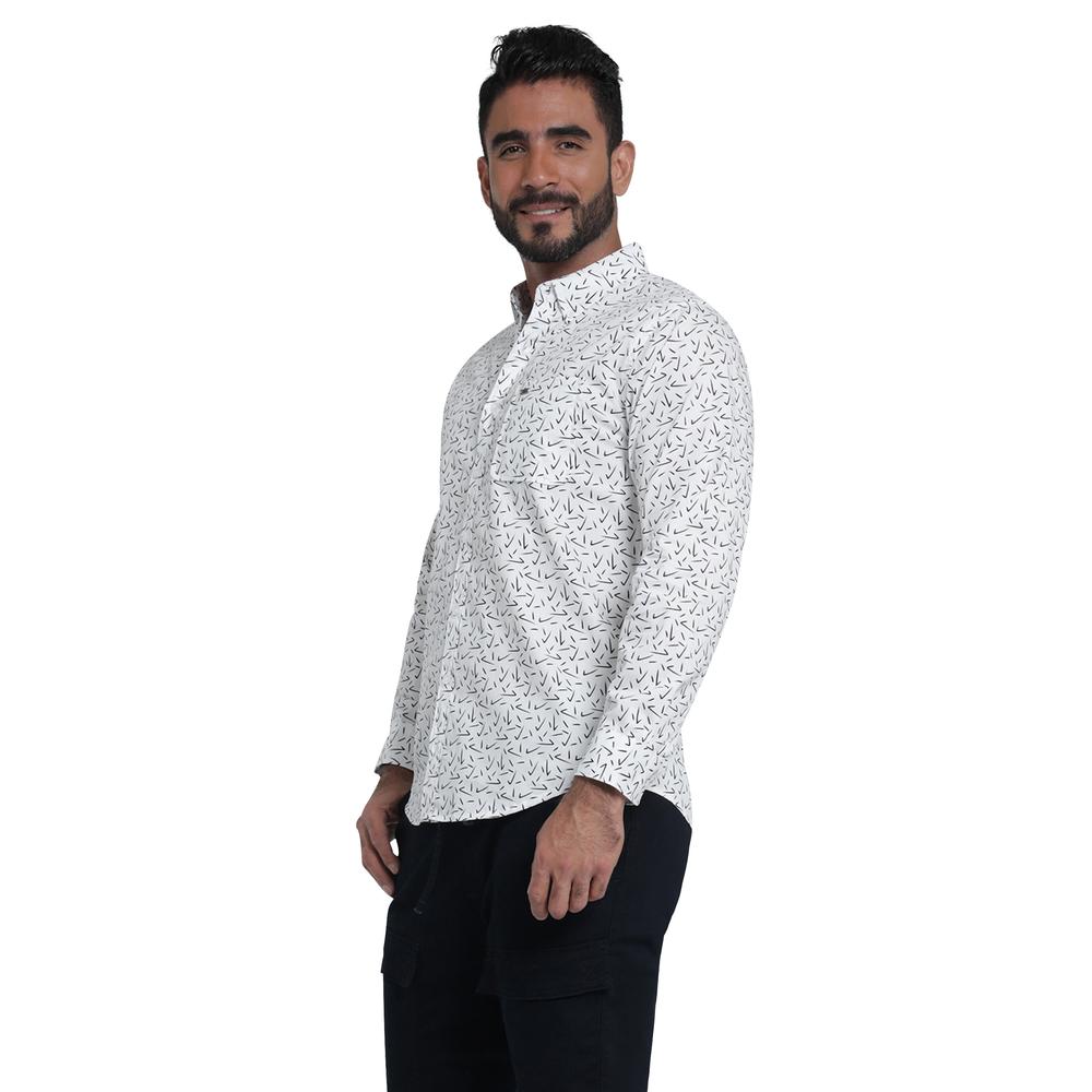 Foto 3 pulgar | Camisa Lee Slim Blanca para Hombre