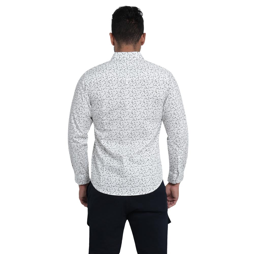 Foto 4 pulgar | Camisa Lee Slim Blanca para Hombre