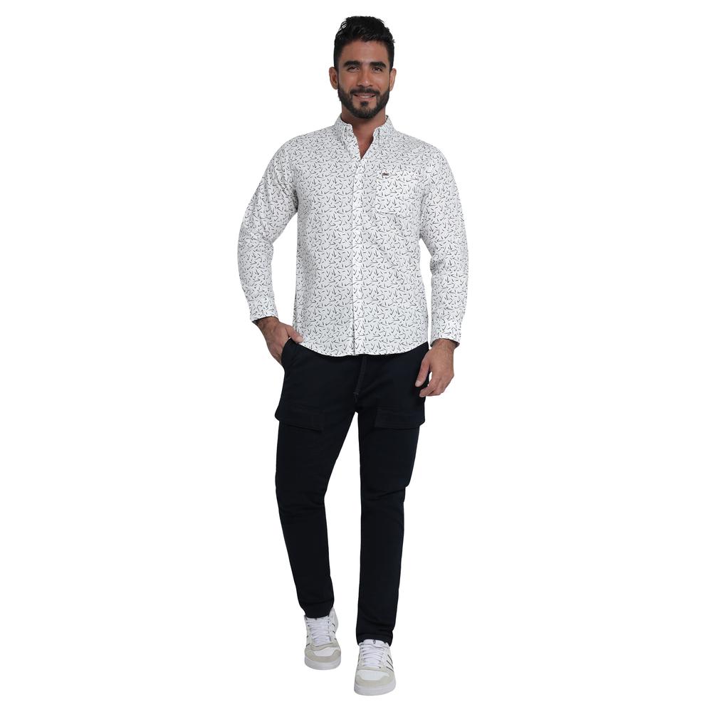 Foto 5 pulgar | Camisa Lee Slim Blanca para Hombre