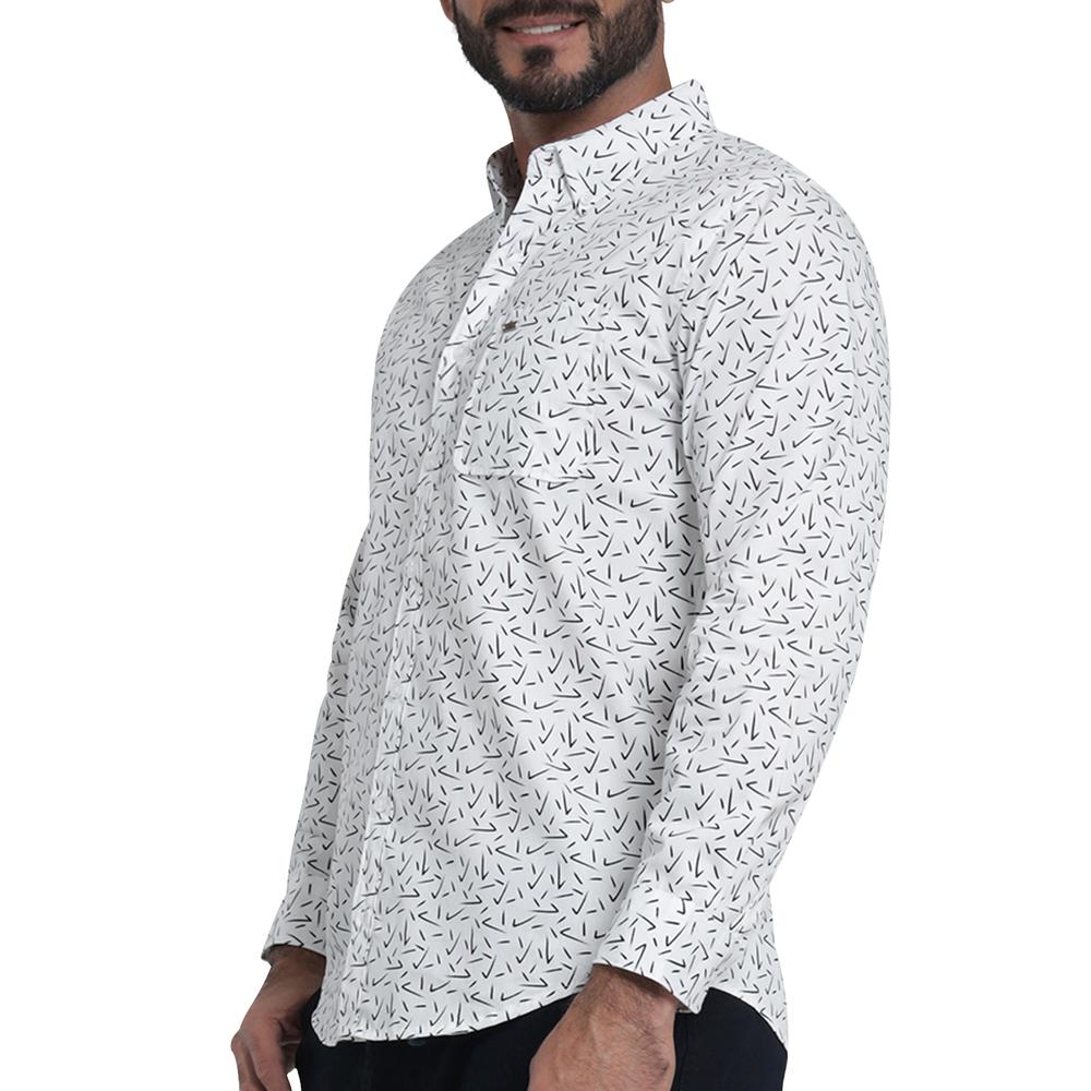 Foto 6 pulgar | Camisa Lee Slim Blanca para Hombre