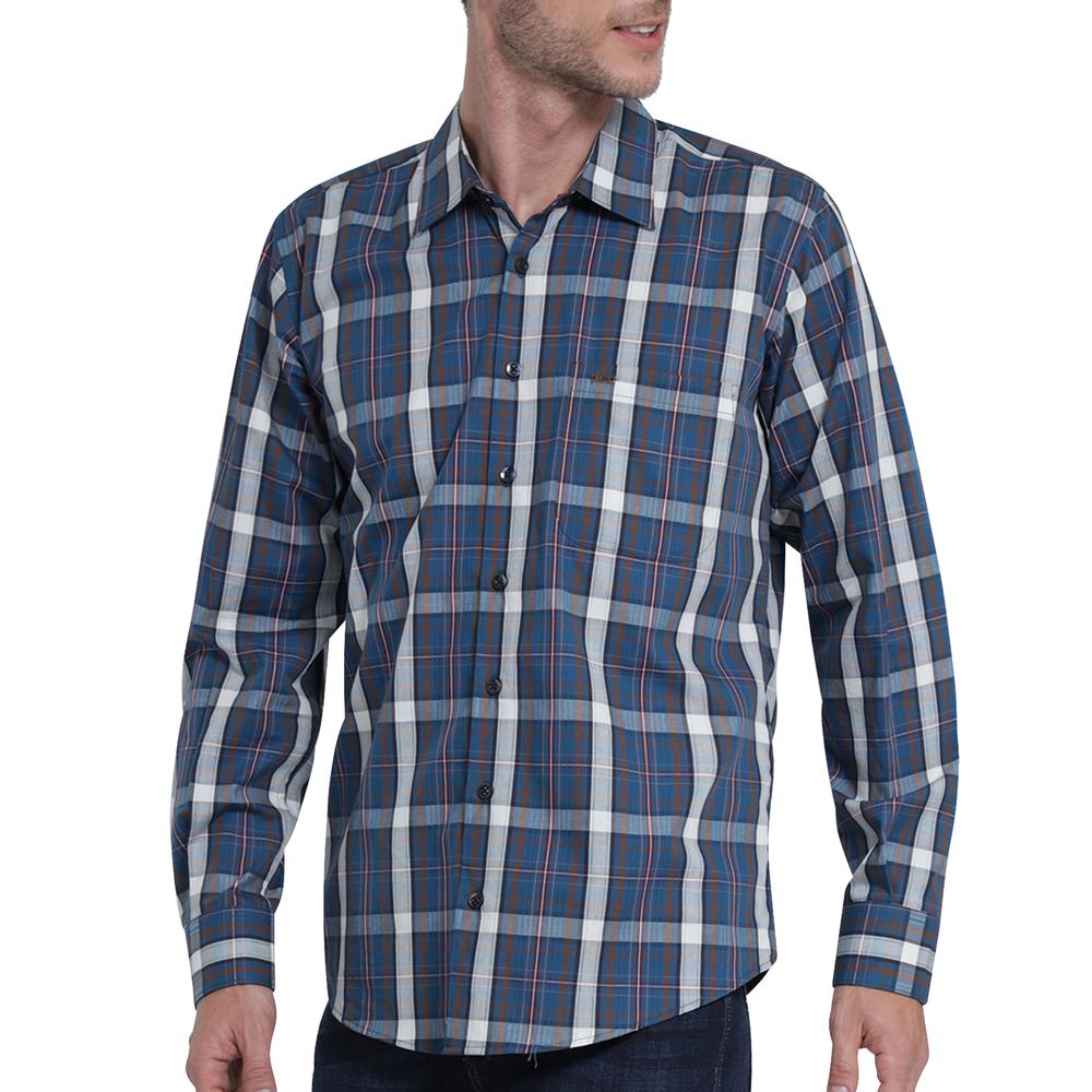 Foto 6 pulgar | Camisa Lee Azul Slim Fit para Hombre