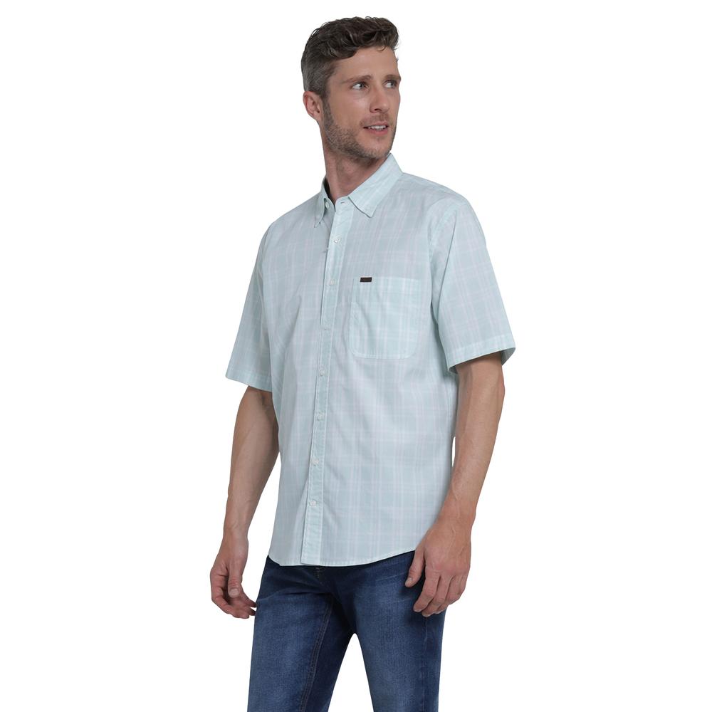 Foto 3 pulgar | Camisa Casual Lee Regular Fit 433 Verde para Hombre