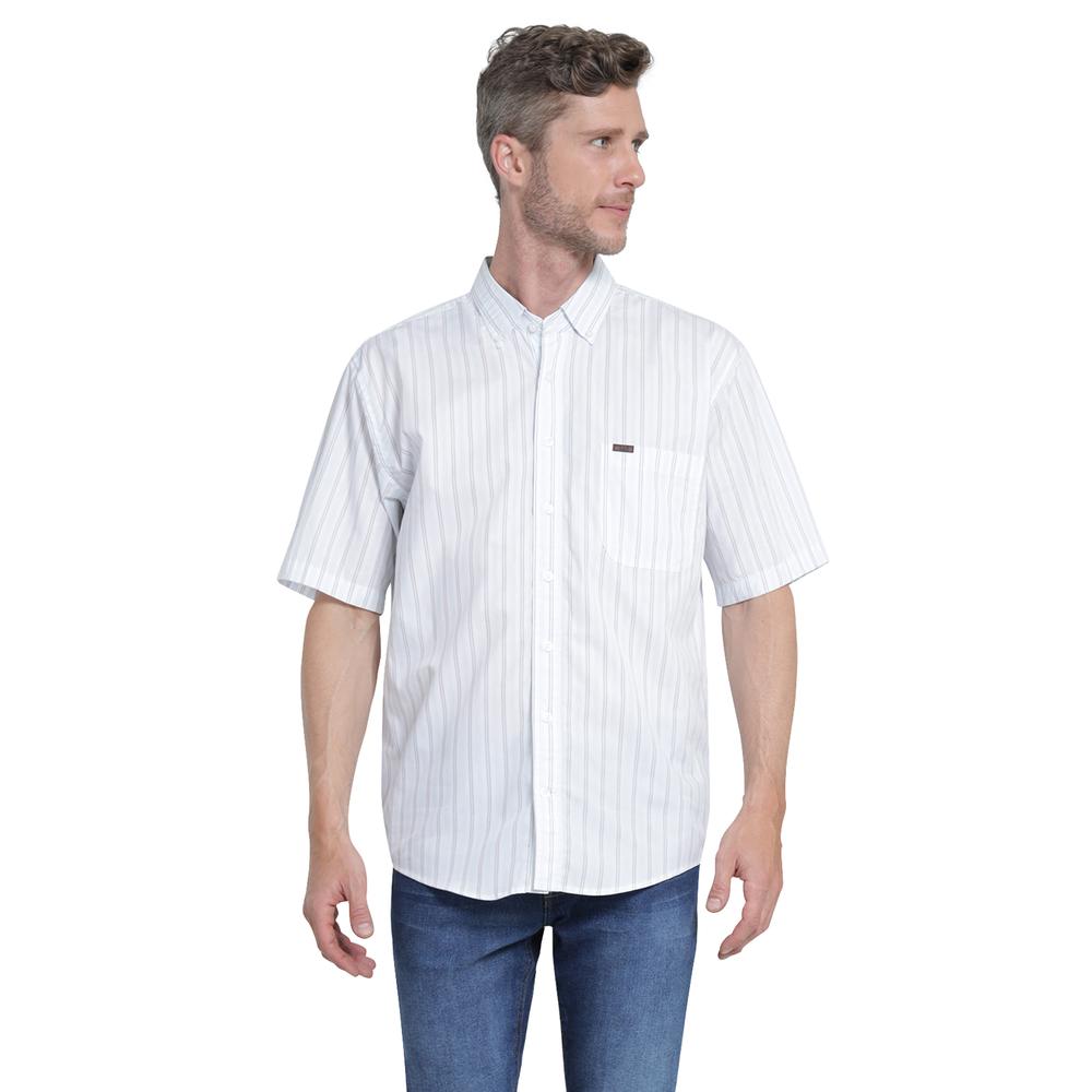 Foto 2 pulgar | Camisa Casual Lee Regular Fit 410 Blanca para Hombre