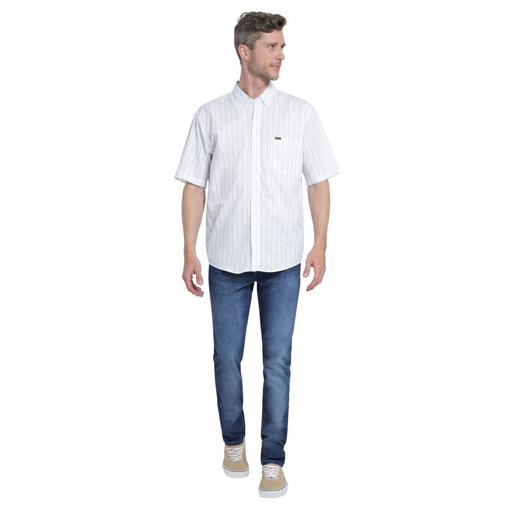 Foto 5 pulgar | Camisa Casual Lee Regular Fit 410 Blanca para Hombre