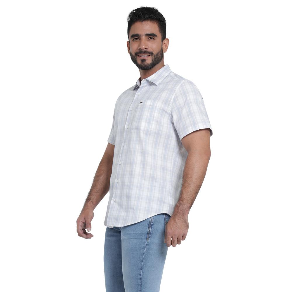 Foto 3 pulgar | Camisa Casual Lee Slim Fit 412 Blanca para Hombre