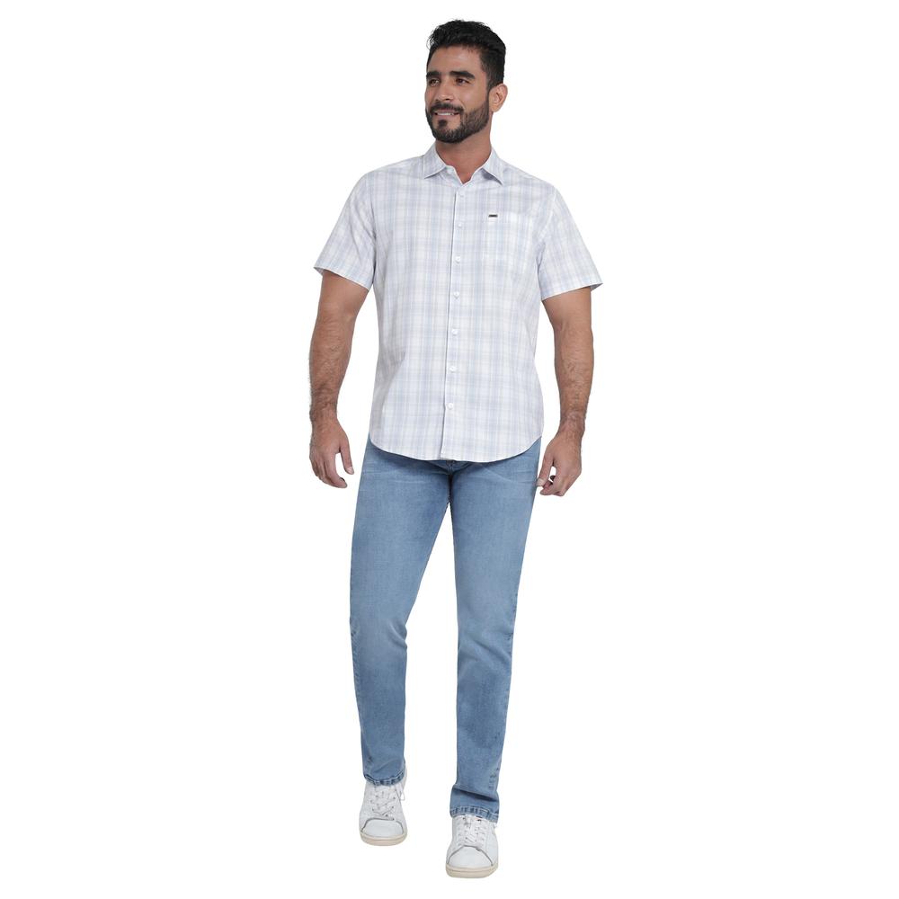 Foto 5 pulgar | Camisa Casual Lee Slim Fit 412 Blanca para Hombre