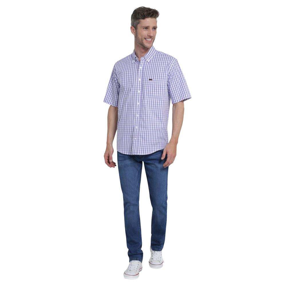 Foto 5 pulgar | Camisa Casual Lee Regular Fit 481 Lila para Hombre