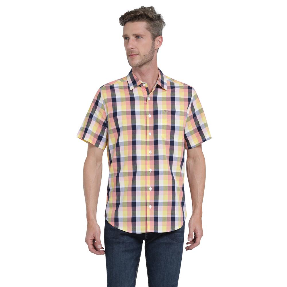 Foto 2 pulgar | Camisa Casual Lee Slim Fit 471 Amarilla para Hombre