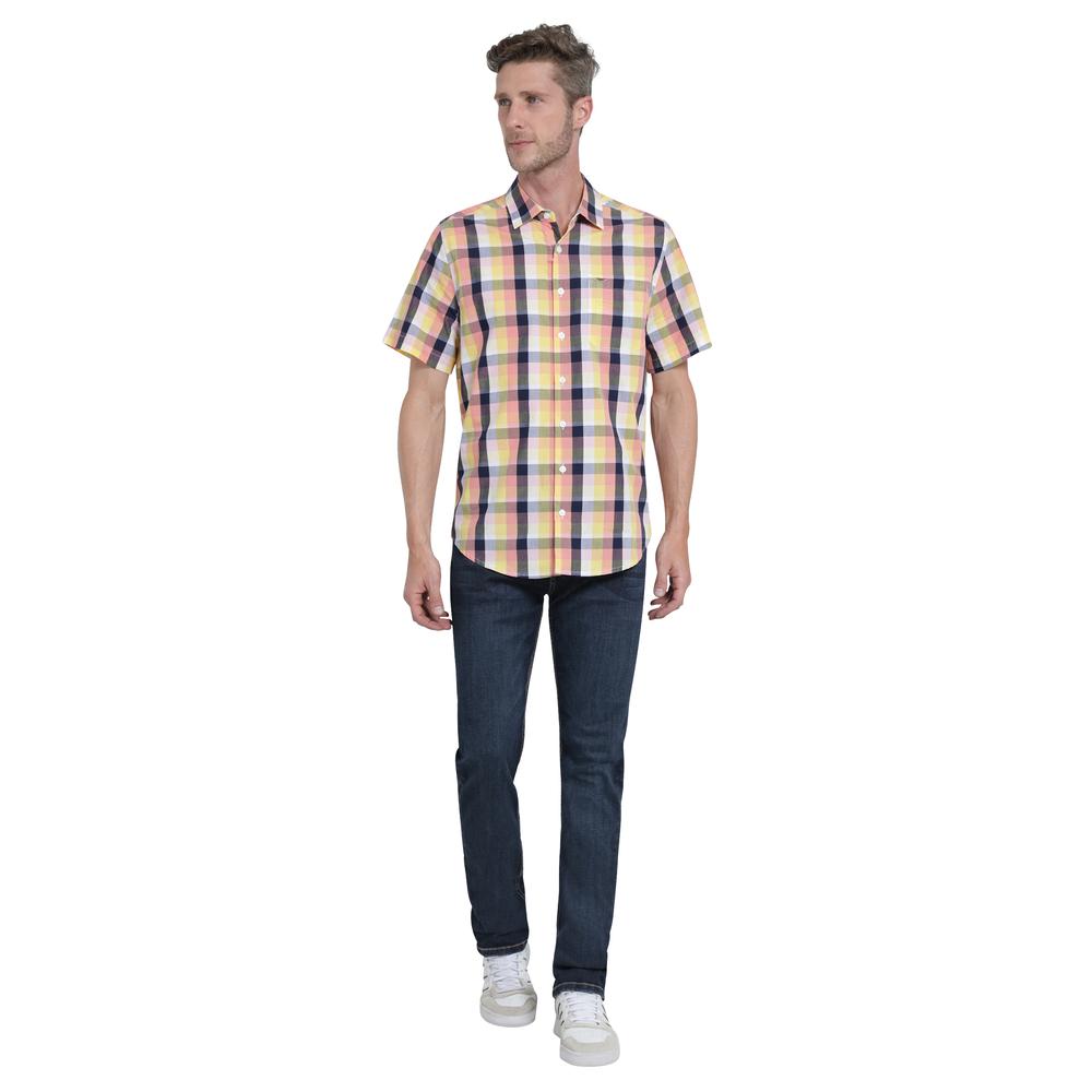 Foto 5 pulgar | Camisa Casual Lee Slim Fit 471 Amarilla para Hombre