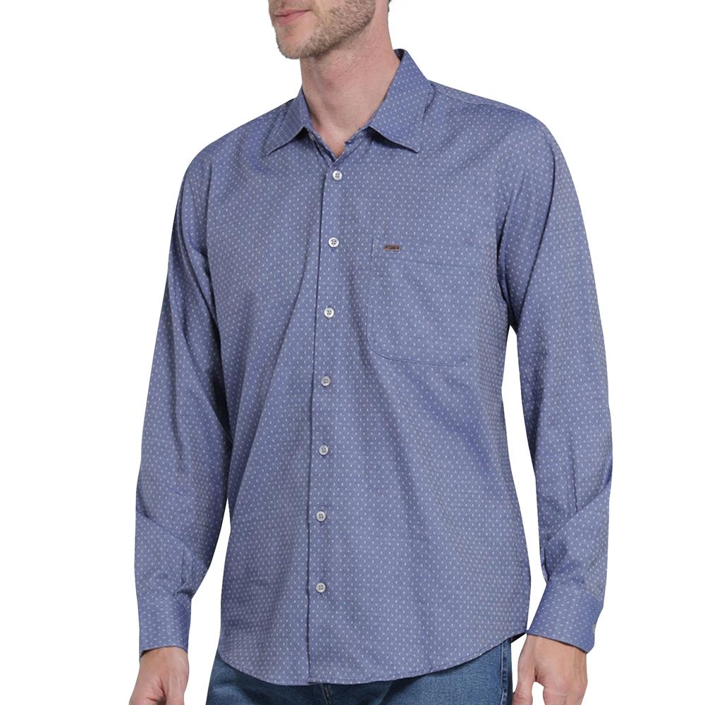 Foto 6 pulgar | Camisa Casual Lee Slim Fit 441 Azul para Hombre