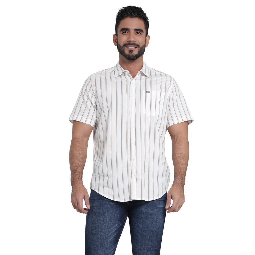 Camisa Casual Lee Slim Fit 421 Beige para Hombre