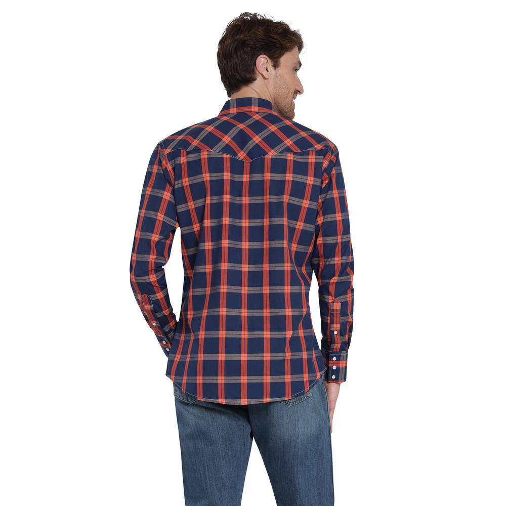 Foto 4 pulgar | Camisa Vaquera Wrangler Regular Fit Manga Larga 408 Azul