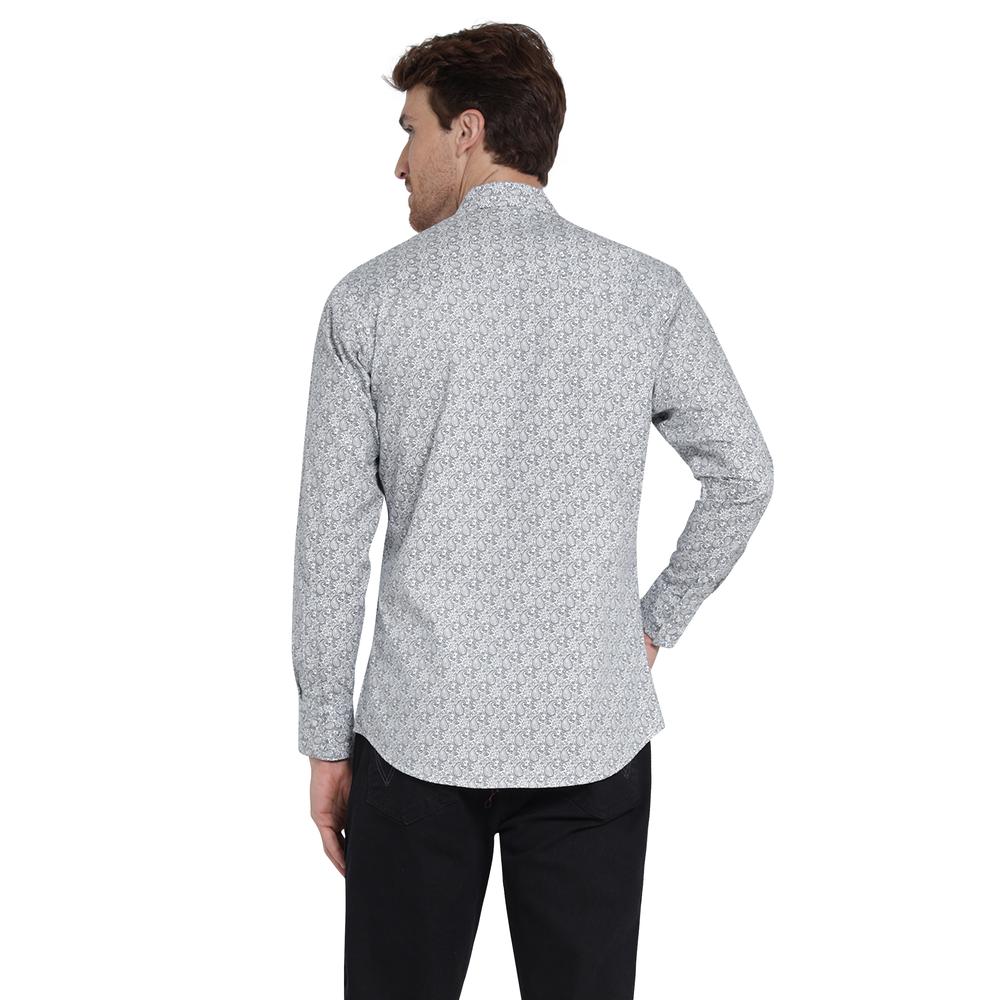 Foto 4 pulgar | Camisa Vaquera Wrangler Slim Fit Manga Larga 410 Blanco