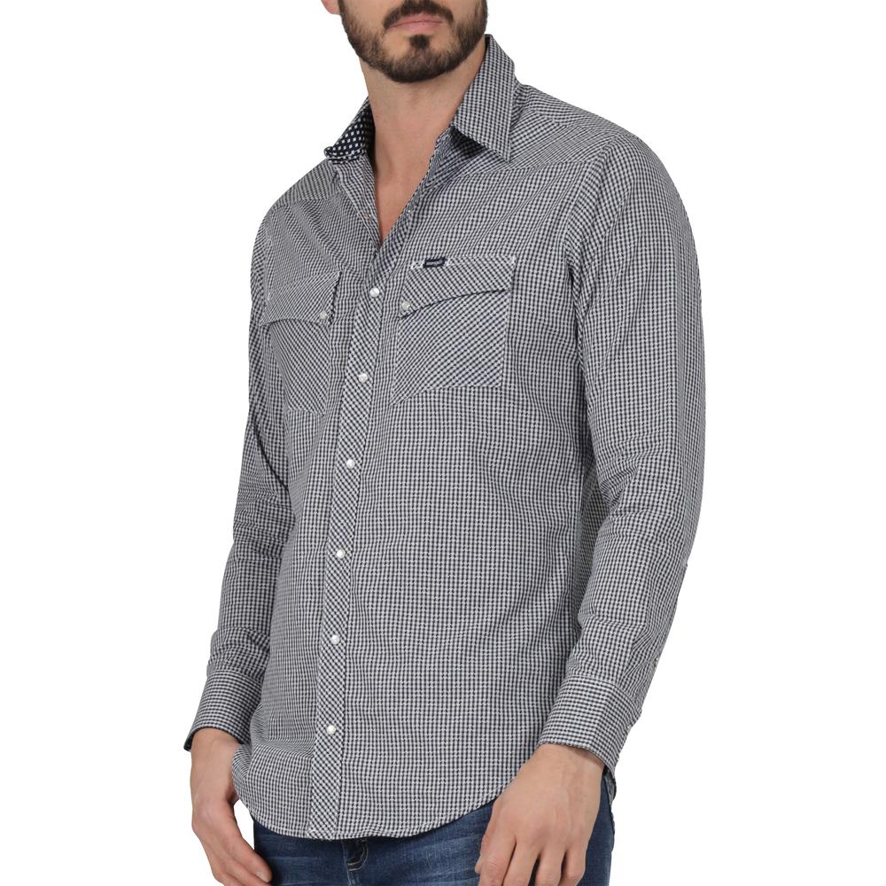 Foto 6 pulgar | Camisa Vaquera Wrangler Slim Fit Manga Larga 305 Blanco