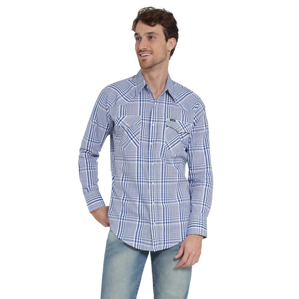 Foto 2 pulgar | Camisa Vaquera Wrangler Regular Fit Manga Larga 311 Azul