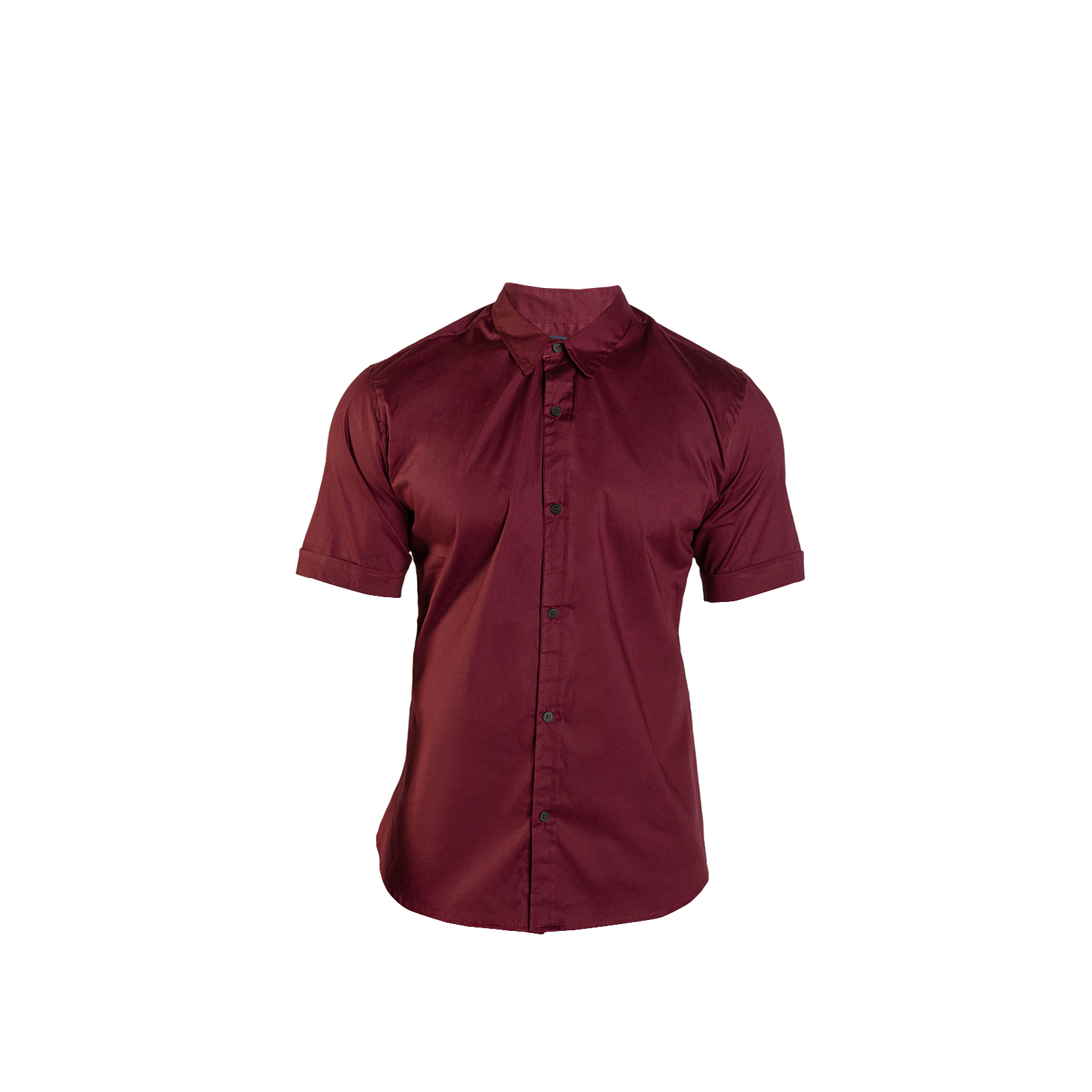 Foto 2 pulgar | Camisa Manga Corta Stretch Chb Chili Beans Clothing Co. Camibast Color Tinto