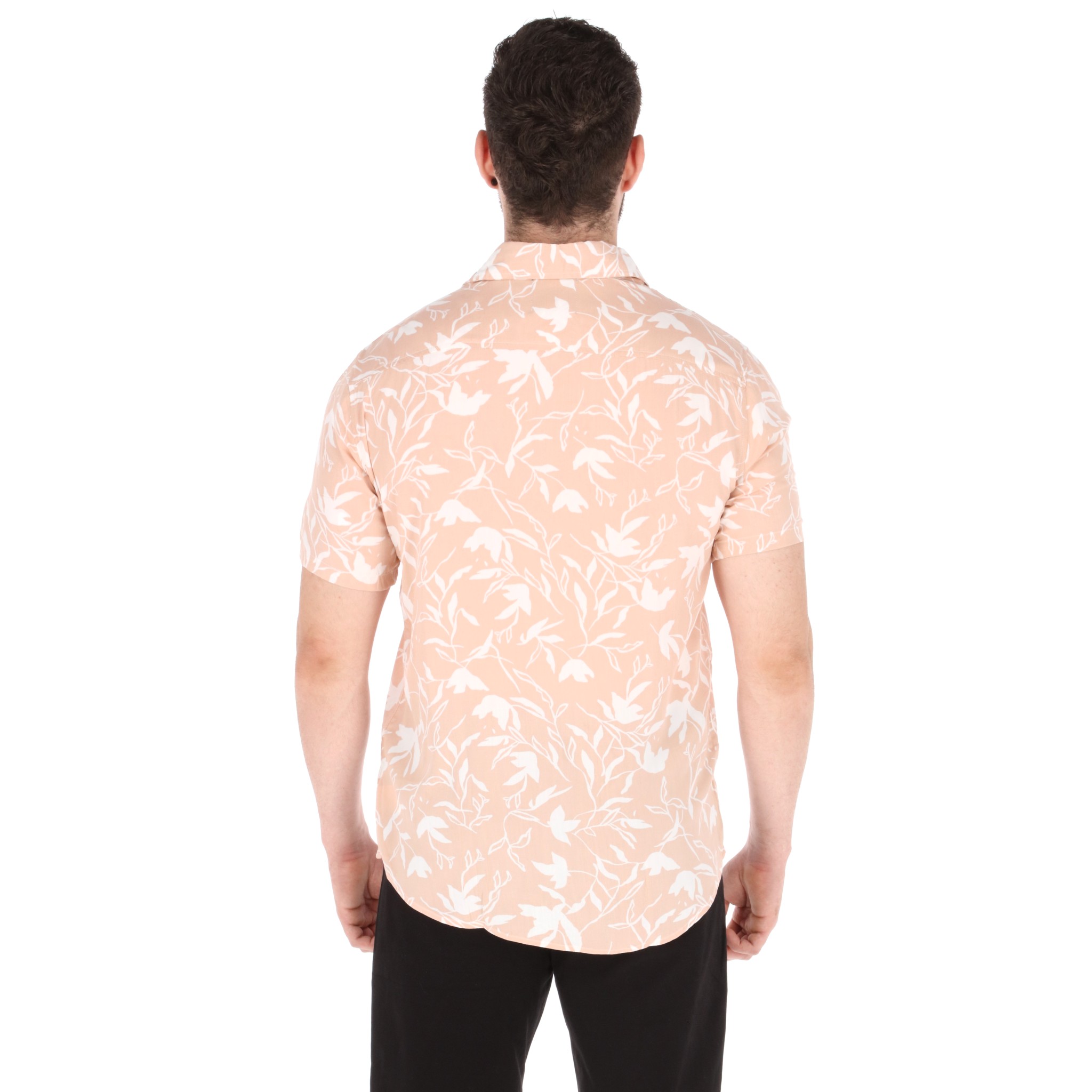 Foto 3 pulgar | Camisa Manga Corta Hawaiana Chb Chili Beans Clothing Co. Tai Color Rosa
