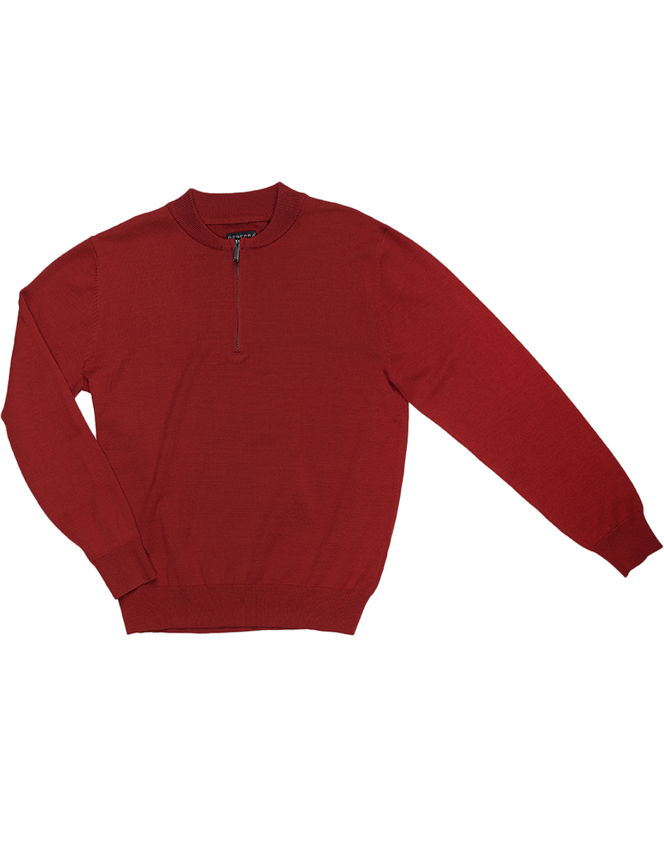 Foto 4 | Suéter Casual Generra 228802 color Rojo para Hombre