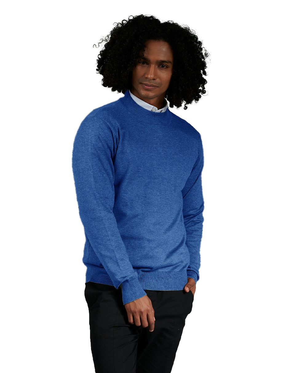 Suéter Casual Generra 228818 color Azul para Hombre