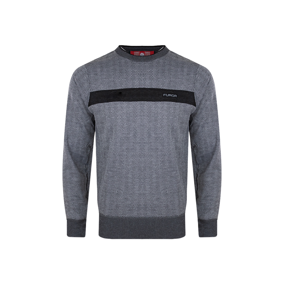 Suéter Ligero Furor color Gris para Hombre