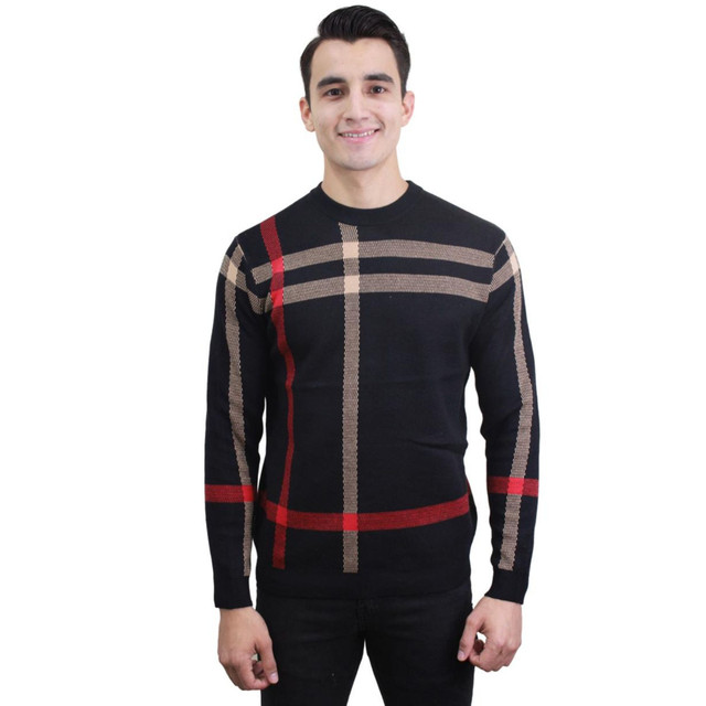 Suéter Moderno Negro Mjsw-2205 Unisex