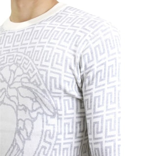 Foto 3 | Suéter Moderno color Blanco para Hombre
