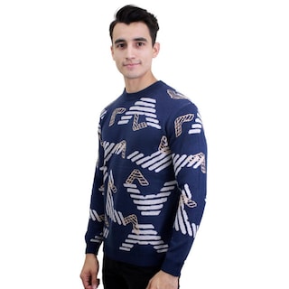 Foto 2 | Suéter para Hombre Moderno Azul