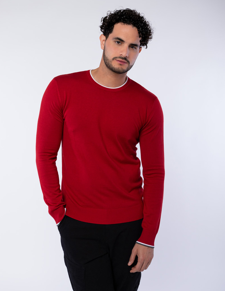 Suéter Generra Rojo Nueva Temporada para Hombre