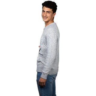Foto 2 | Ugly Sweater Rev Suéter Navideño De Muñeco De Nieve Color Gris Para Navidad