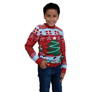 Foto 1 | Ugly Sweater Suéter Navideño Arbol De Navidad Rev