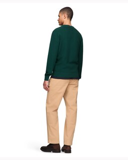 Foto 3 | Jersey Tommy Hilfiger De Algodón Con Cuello Redondo Estructurado 9gg Para Hombre - Venta Internacional.