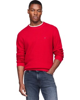 Foto 1 | Jersey Tommy Hilfiger Con Cuello Redondo Estructurado 9gg Para Hombre - Venta Internacional.